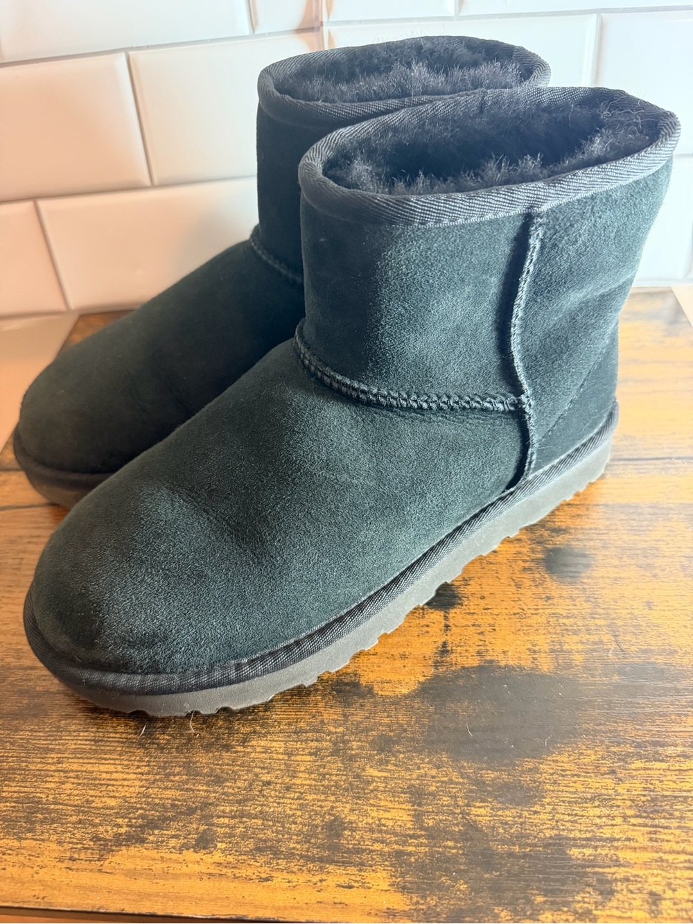 Womems Ugg Boots Cozy Short Winter - fur